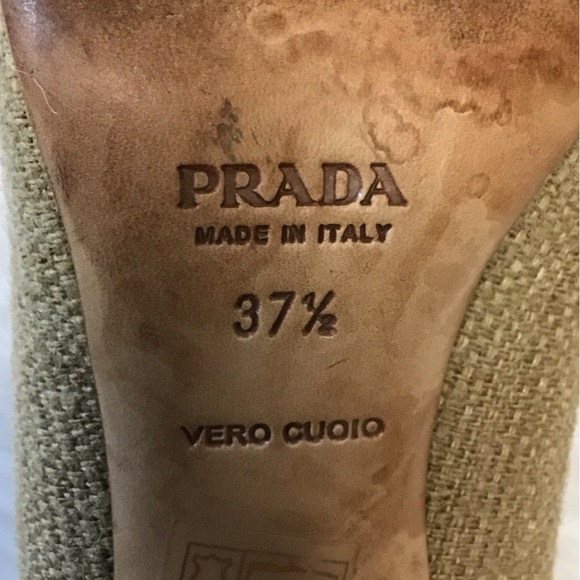 Prada Heels size 7 - Picture 4 of 4